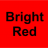 bright red